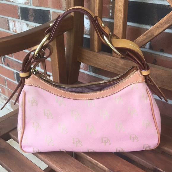 Dooney & Bourke Handbags - Dooney and Bourke vintage hobo small pink bag